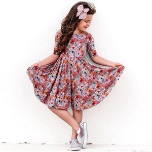 Millie & Roo Bamboo Twirl Dress